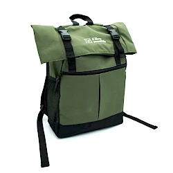 Foto di Zaino in poliestere verde