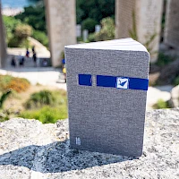 Foto di Quaderno appunti in tessuto