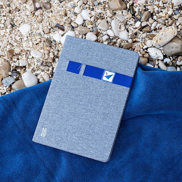 Foto di Quaderno appunti in tessuto